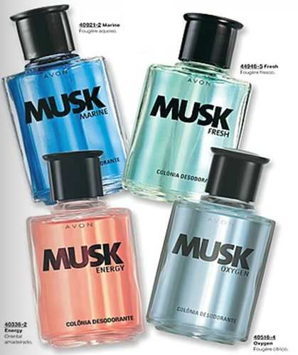 Colônia Desodorante Musk