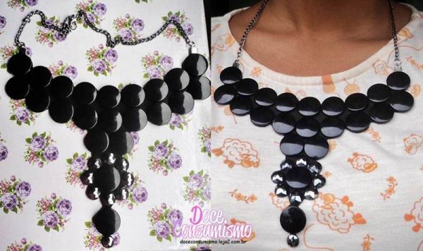 Maxi Colar All Black