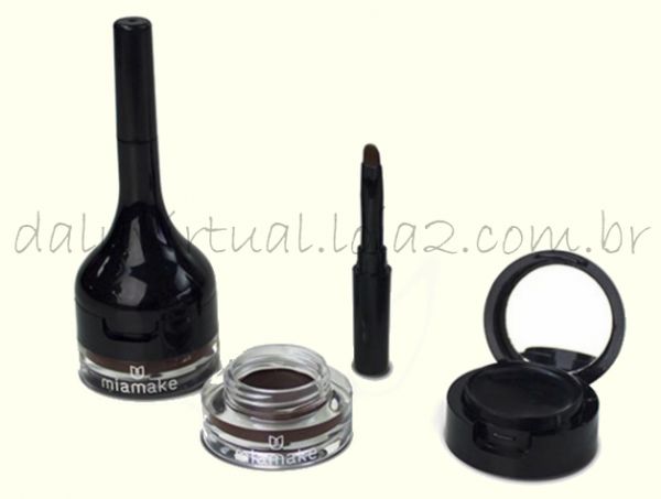 Delineador em Gel 2 em 1 Mia Make