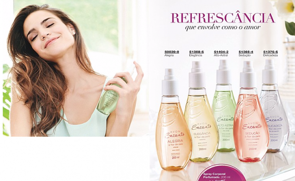 Spray Corporal Perfumado Encanto Avon