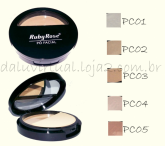 Pó compacto linha profissional Ruby Rose